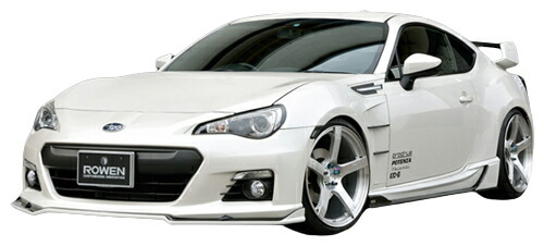 【エントリーでポイント10倍】ROWEN SPORT STYLE KIT(FRP) 塗り分け塗装済み スバル BRZ 前期 ZC6用 (1S004X00##)フロントスポイラー/サイドステップ/リヤアンダーエクステンションのエアロ3点キット【エアロ】【自動車パーツ】 ロェン スポーツ