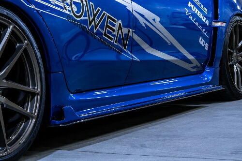 【エントリーでポイント10倍】ROWEN SPORT サイドアンダースポイラー(FRP) 素地 スバル WRX STI/WRX S4 17/6～ VAB/VAG D～E型用 (1S006J00)【エアロ】【自動車パーツ】 ロェン スポーツ