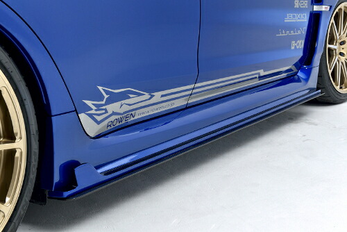 ROWEN サイドアンダーフラップ(カーボン) スバル WRX STI/WRX S4 ～17/05 VAB/VAG A～C型用 (1S006J20)【エアロ】【自動車パーツ】ロェン｜矢東アウトレットショップ