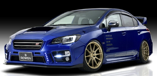 【エントリーでポイント10倍】ROWEN SPORT STYLE KIT(FRP) 素地 スバル WRX STI/WRX S4 ～17/05 VAB/VAG A～C型用 (1S006X00)フロントバンパー/サイドアンダースポイラー/リヤバンパーのエアロ3点キット【エアロ】【自動車パーツ】 ロェン スポーツ