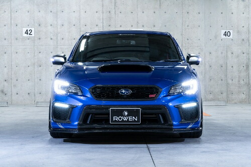 Rowen Sport ロアグリルエクステンション カーボン スバル Wrx Sti Wrx S4 17 6 Vab Vag D E型用 1s010e21 エアロ ロェン スポーツ Cgco Org