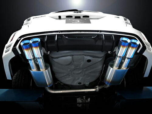 ROWEN PREMIUM01TR HEAT BLUE TITAN トヨタ プリウスα(アルファ) ZVW40W/ZVW41W用 (1T005Z10T)【マフラー】【自動車パーツ】ロェン プレミアム01TR ヒートブルーチタン|矢東アウトレットショップ
