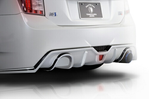 【エントリーでポイント10倍】ROWEN PREMIUM01S トヨタ プリウス G's ZVW30用 ハーフステンレス/片側出し/チタンテール(1T007Z03T)【マフラー】【自動車パーツ】 ロェン プレミアム01S