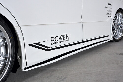 【エントリーでポイント10倍】ROWEN JAPAN PREMIUM サイドステップ(FRP) 単色塗装済み トヨタ ヴォクシー ZS 後期(17/7～18/12) ZRR80/ZRR85用 (1T013J00#)【エアロ】【自動車パーツ】 ロェン ジャパンプレミアム