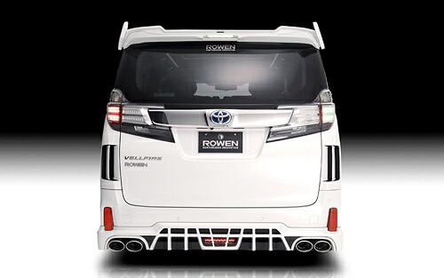ROWEN PREMIUM01S トヨタ ヴェルファイア 3.5L GGH30W/GGH35W用 ロェンエアロ専用/チタンテール(1T018Z11)【マフラー】【自動車パーツ】ロェン プレミアム01S|矢東アウトレットショップ