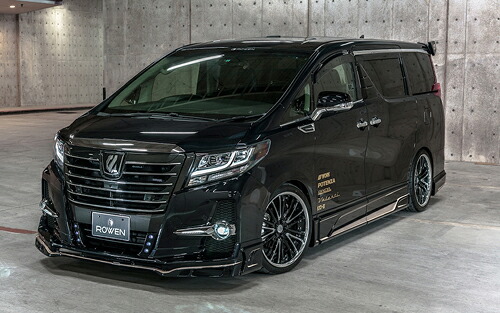 【エントリーでポイント10倍】ROWEN JAPAN PREMIUM プレミアムスタイルセット(FRP) 素地 トヨタ アルファード S MC前 AGH30W/AGH35W/GGH30W/GGH35W/AYH30W用 (1T021X01)エアロ3点セット【エアロ】【自動車パーツ】 ロェン ジャパンプレミアム