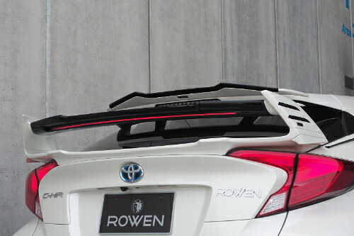 【エントリーでポイント10倍】ROWEN JAPAN PREMIUM エレクトロニクス リヤウイング Type-II(FRP) 単色塗装済み トヨタ C-HR 前期 ZYX10/NGX10/NGX50用 (1T026W10#)【エアロ】【自動車パーツ】 ロェン ジャパンプレミアム