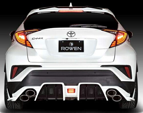 ROWEN PREMIUM01S トヨタ C-HR ハイブリッド ZYX10用 ROWENエアロ用(1T026Z00)【マフラー】【自動車パーツ】ロェン プレミアム01S｜矢東アウトレットショップ