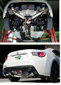 TRUST COMFORT SPORT GTスラッシュマフラー スバル BRZ ZC6用 バージョン2（10110732）【マフラー】【自動車パーツ】トラスト コンフォートスポーツGTS｜矢東アウトレットショップ