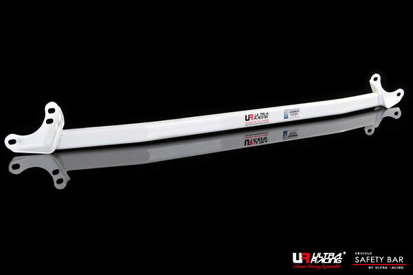 Ultra Racing フロントタワーバーBMW 3シリーズ E46 AV22用 (TW2-966)【補強パーツ】【自動車パーツ】ウルトラレーシング Front Tower Bar｜矢東アウトレットショップ