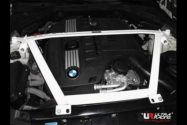 【エントリーでポイント10倍】Ultra Racing フロントタワーバー BMW 7シリーズ F02 YA30用 (TW4-2909)【補強パーツ】【自動車パーツ】 ウルトラレーシング Front Tower Bar