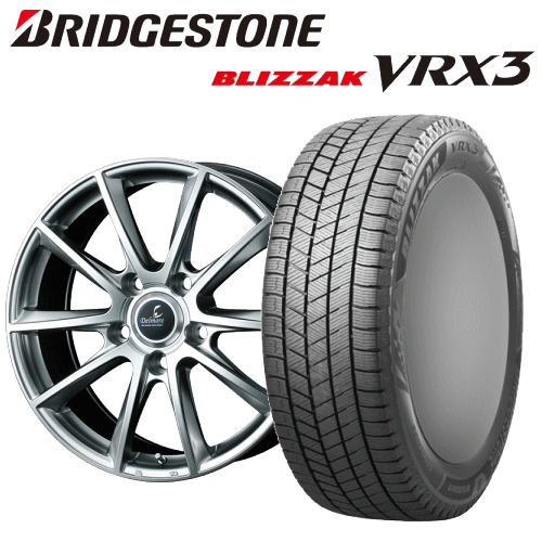 【エントリーでポイント10倍】レクサス LX570(URJ201W)用 タイヤ銘柄： ブリヂストン ブリザック VRX3 タイヤサイズ： 285/50R20 ホイール： weds Delmore LX.L 8.5J-20 スタッドレスタイヤ ホイール4本セット【20インチ】