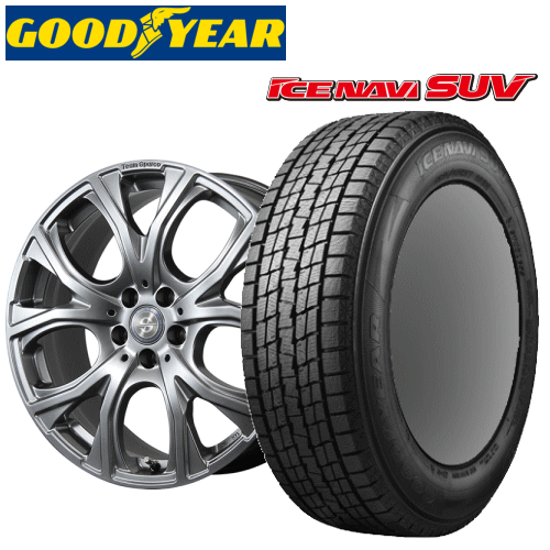 ランドローバー レンジローバー イヴォーク(LZ2)用 タイヤ銘柄: グッドイヤー アイスナビ SUV タイヤサイズ: 235/50R20 ホイール: アルミホイール スタッドレスタイヤ ホイール4本セット【20インチ】|矢東アウトレットショップ