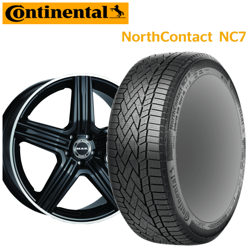 メルセデスベンツ Sクラス(W223)用 タイヤ銘柄: コンチネンタル ノース コンタクト NC7 タイヤサイズ: 255/40R20 ホイール: アルミホイール スタッドレスタイヤ ホイール4本セット【20インチ】|矢東アウトレットショップ