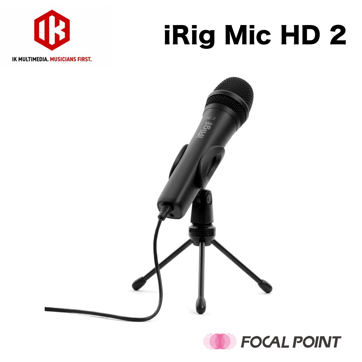 イヤホンジャック接続マイク】IK multimedia iRig Voice