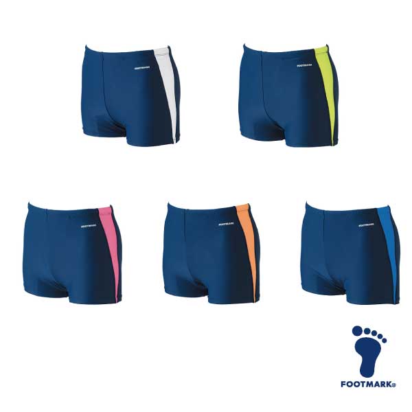 楽天市場】FOOTMARK 男子 水着 アクアライン 100～6Lコン 紺