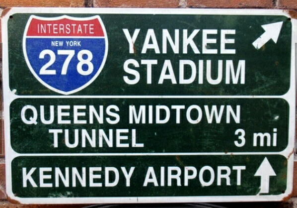 楽天市場】NEW YORK サブウェイサイン（L）「Downtown & Brooklyn -NR