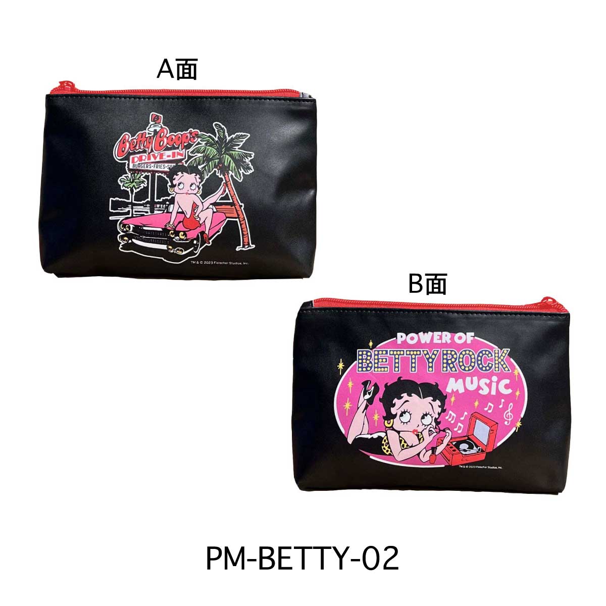 SmiIey！ベティちゃんチャーム付きポーチ❤バネポーチセット(靴下付き) 楽天市場】ベティー ブープ コラボ バネ口ポーチ Purple Design