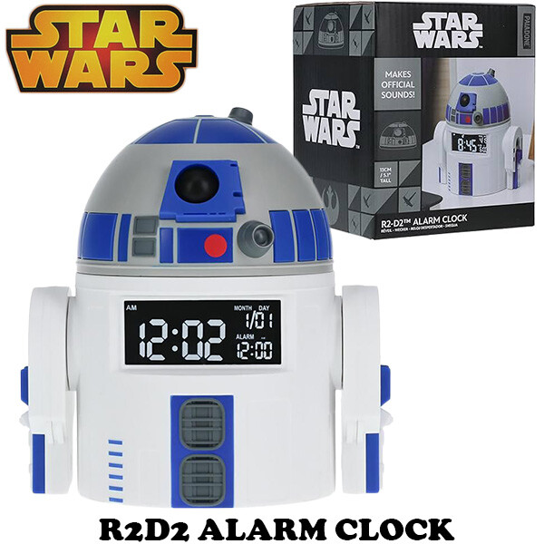 楽天市場】スターウォーズ R2-D2 アラーム クロック スター