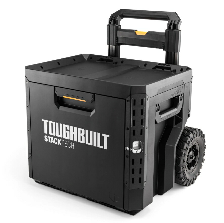店卸し資産◎【 新入荷 Wheel 1-Drawr 】TOUGHBUILT 手ごわいビルト STACK TECH スタックテック ウィール１ドロワーボックス 結核症-B1-D-R91