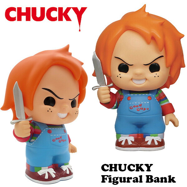 楽天市場】チャッキー フィギュア バンク 貯金箱 CHUCKY グッズ