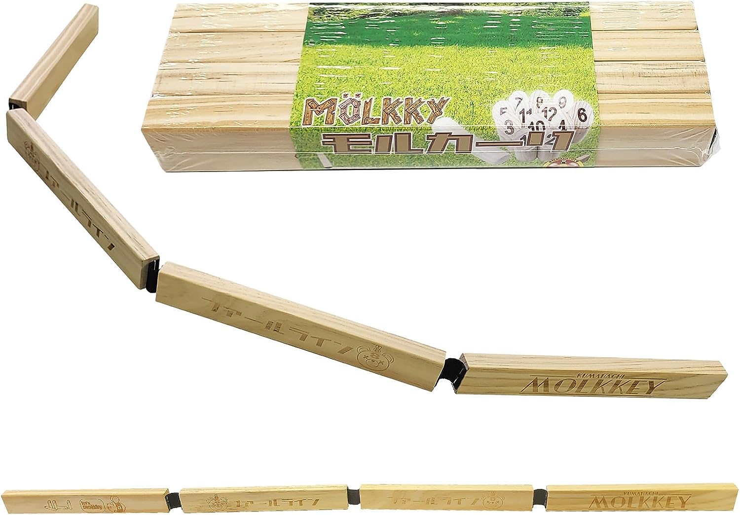 【楽天市場】[KUMAHACHI] モルッカーリ モルック レジャー アウトドアスポーツ 子供と遊べる キャンプ BBQ：OUTSTAND 楽天市場店