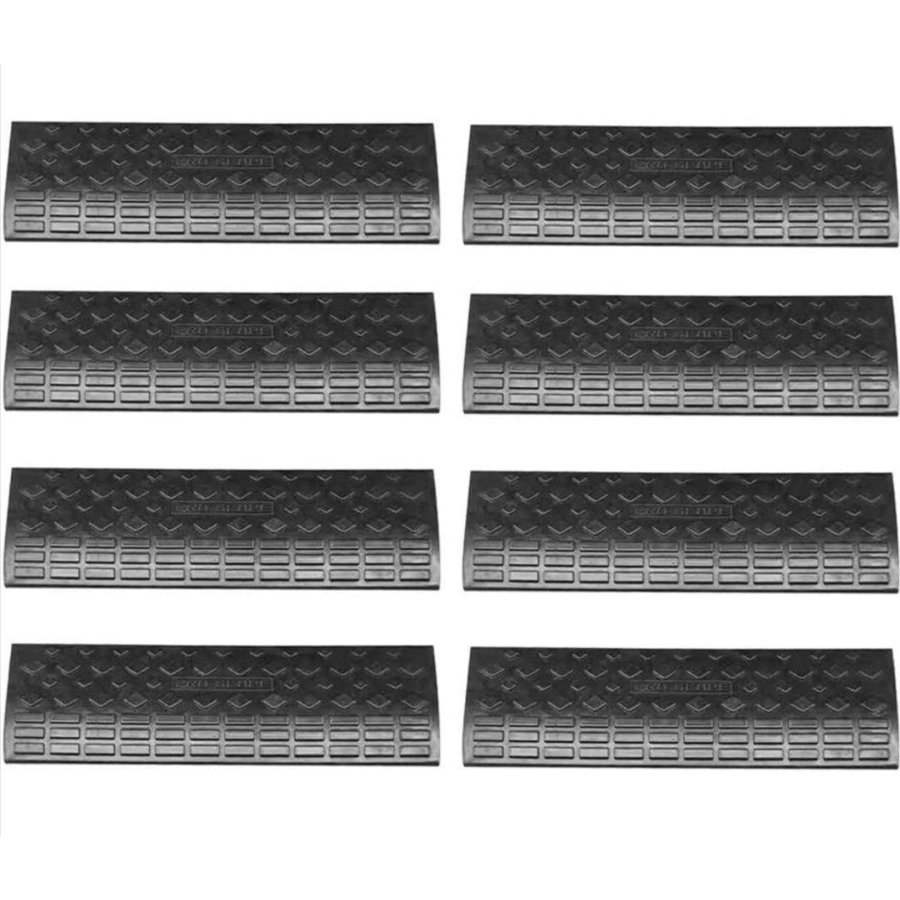 楽天市場】段差スロープ 8個セット ゴム製 高さ10cm 幅90cm 滑り
