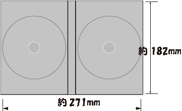 楽天市場 オーバルマルチメディア 2枚収納dvdトールケース 新クリア 100個 15mm厚 オーバルマルチメディア楽天市場店