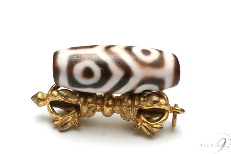 楽天市場】【老礦天珠 金剛増益星辰天珠 約39mm×12mm】【メール便不可