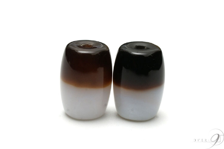 三線天珠 至純天珠・三色線天珠 39mm - 石縁パワーストーン専門店