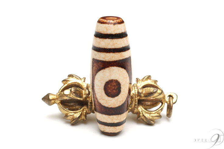 楽天市場】上肯龍紋天珠 七眼天珠 約35mm×19mm【メール便可