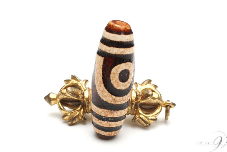 楽天市場】上肯龍紋天珠 七眼天珠 約35mm×19mm【メール便可