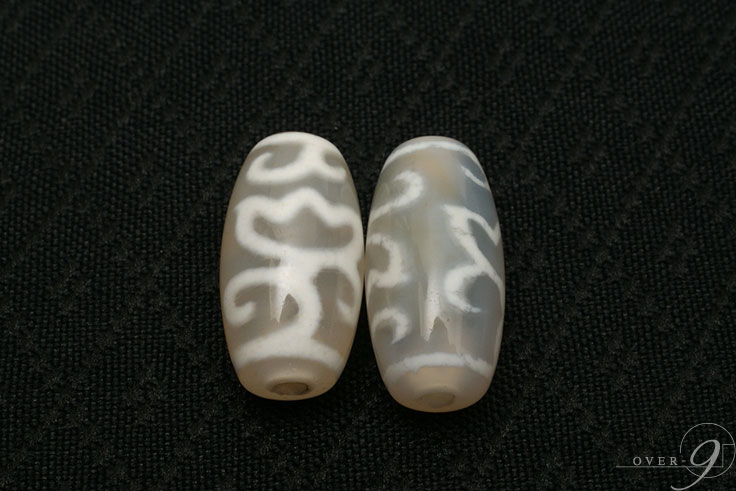 【入手困難 ／ 一点限り】夢幻品質！！ 老紅玉髄 亀甲長寿蓮花宝瓶天珠 190140-1.jpg