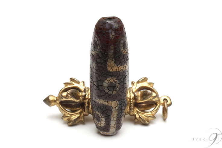 楽天市場】【紅玉髄 閃電五眼天珠 約30mm×10mm】【メール便不可