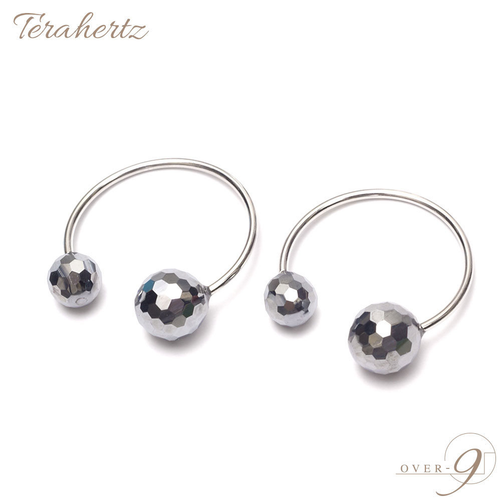 楽天市場】OVER-9 テラヘルツ イヤーカフ (8mm、6mm) 耳つぼ