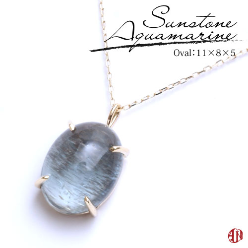 楽天市場】【A.UN jewelry】 オレゴンサンストーン ネックレス