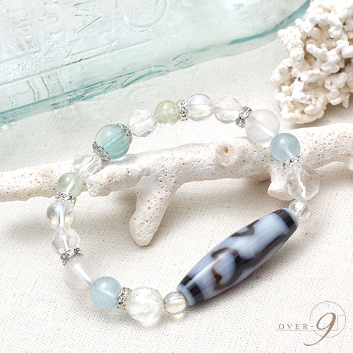 楽天市場】【華。HANAブレス 水蓮花天珠ブレスレット】【メール