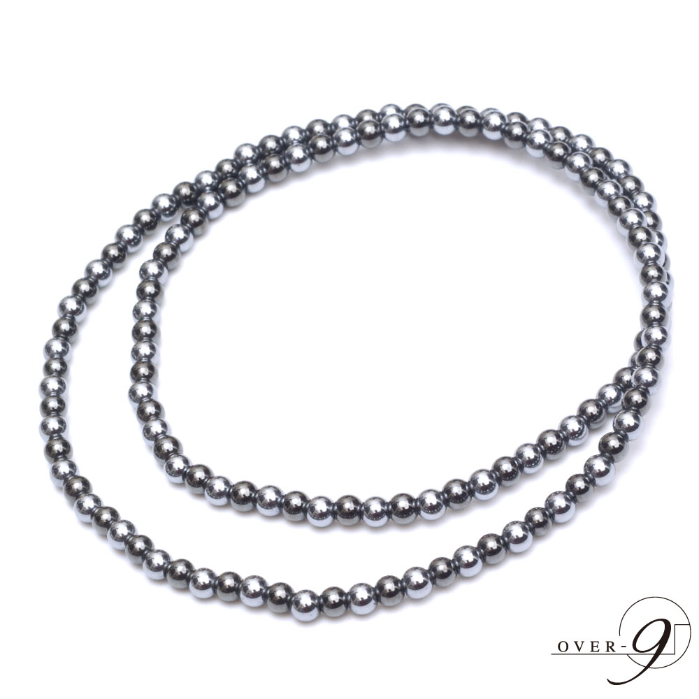 楽天市場】テラヘルツ × ブラックスピネル 4mm ネックレス 約