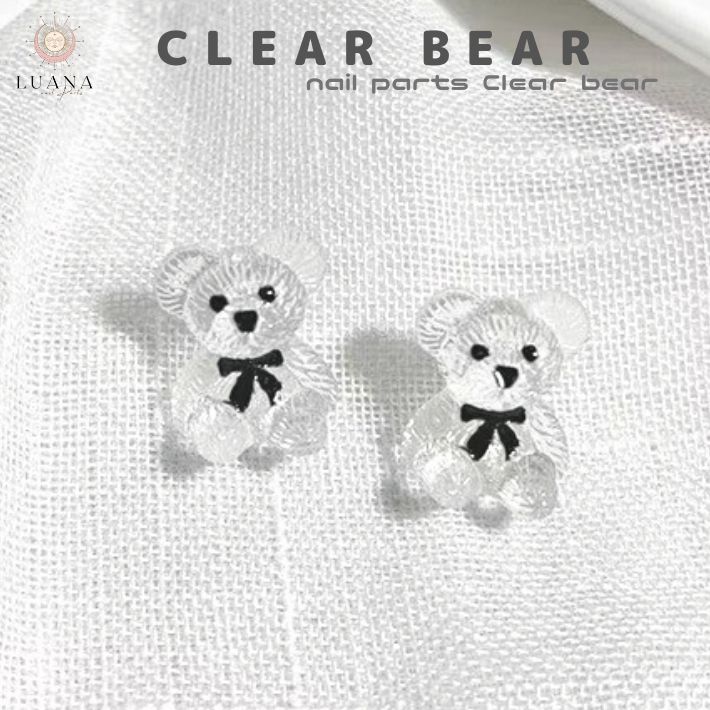 楽天市場】ネイルパーツ グミ—ベア 15x10mm くま 10個入り 15x10mm