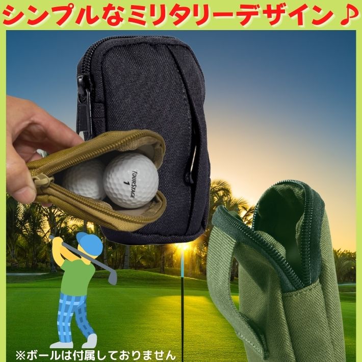 春の新作続々 ゴルフボールケース ボールホルダー ゴルフ ボールケース ゴルフボール入れ 2個