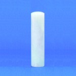 認め印［実印］［原料品：白翡翆／白ネフライト：White jade］［人間用］