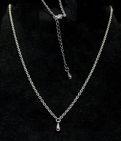 オールチタン製ネックレスコリラック・チタン(ノーマルタイプ)CT-N003/ツユ玉