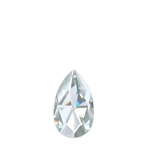 ASFOUR CRYSTAL 872 ティアドロップ　38mm（クリア） ［商品種別：クリスタルパーツ］ ［サイズ：（約）縦38×横22mm］ ［カラー：CRYSTAL（透明）］ ［数量：１箱（308個入り）］
