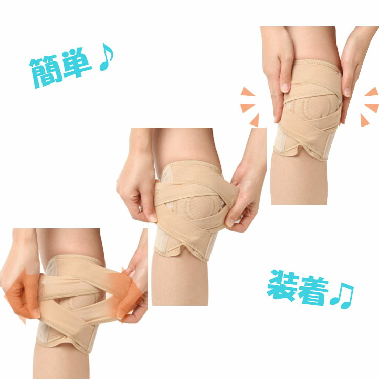 【楽天市場】\3/28までP2倍／ サポーター 膝 膝当て 膝パット ひざ痛 膝サポーター 薄手膝パッド 膝痛グッズ 膝用サポーター 膝あて