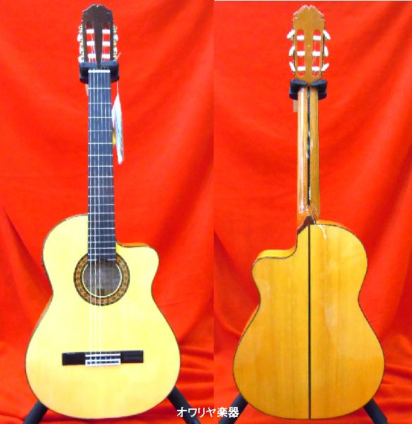 楽天市場 エレクトリックフラメンコギター プリアンプ搭載カッタウェイ スペイン製manuel Fernandez おかげ様で創業100年 オワリヤ楽器
