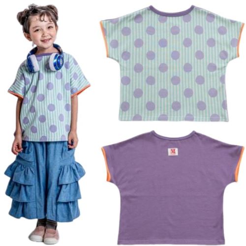 楽天市場】モル 子ども服 90cm-150cm MOL candy stripe dangle T
