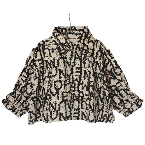 40%OFFセール SALE ヌヌフォルム nunuforme レディース 155cm/163cm ワイドジャケット ベージュ×ブラック メール便不可 25秋冬