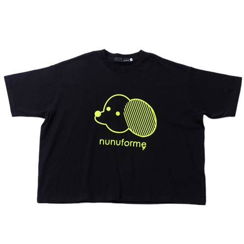 nunuforme（ヌヌフォルム） レディース服 gumigumi inuinuT 黒いこと 1(155糎)/2(163糎) 電子メール便聞き入れる 2026春夏 新作 レディースファッション-Tシャツ・カットソー