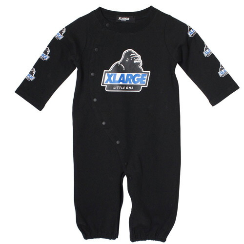 ‼️タイムセール中‼️【XLARGE】 ロンパース 【新品未使用】エックスラージ ベビー服 ロンパース OGゴリラ＆ロゴ半袖ロンパース