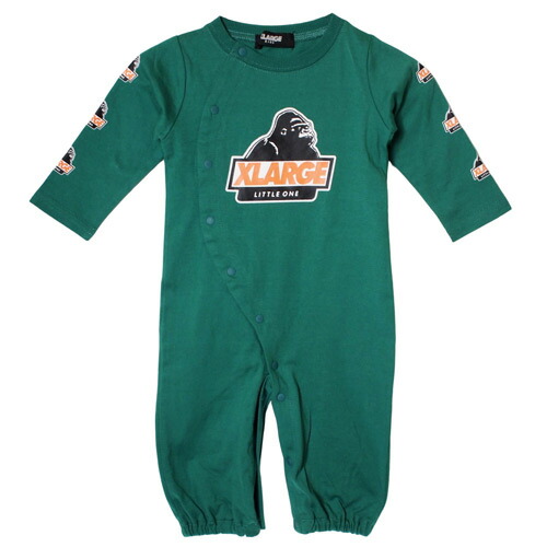 ‼️タイムセール中‼️【XLARGE】 ロンパース 【新品未使用】エックスラージ ベビー服 ロンパース OGゴリラ＆ロゴ半袖ロンパース